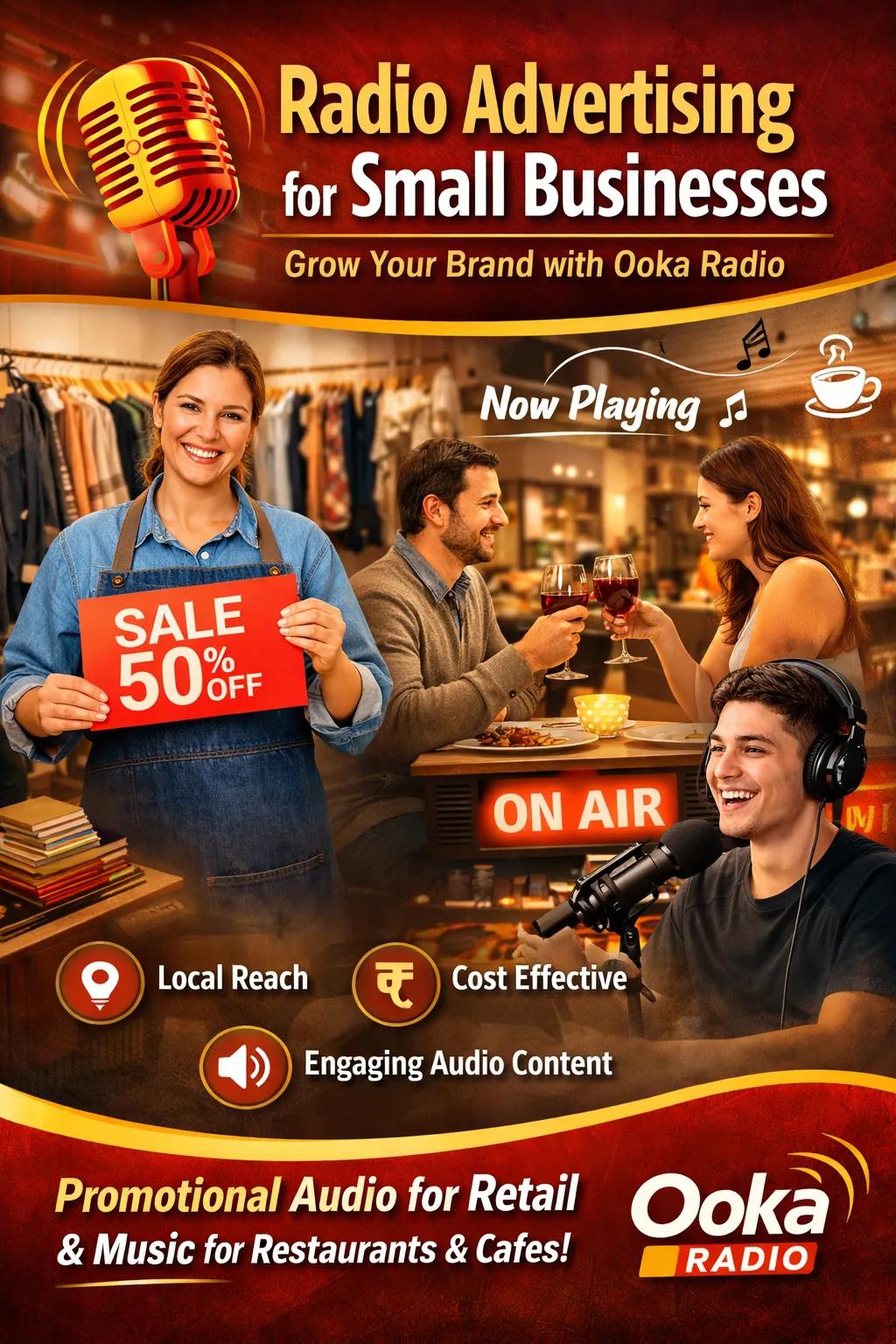 Radio Advertising for Small Businesses: Grow Your Brand with Ooka Radio
