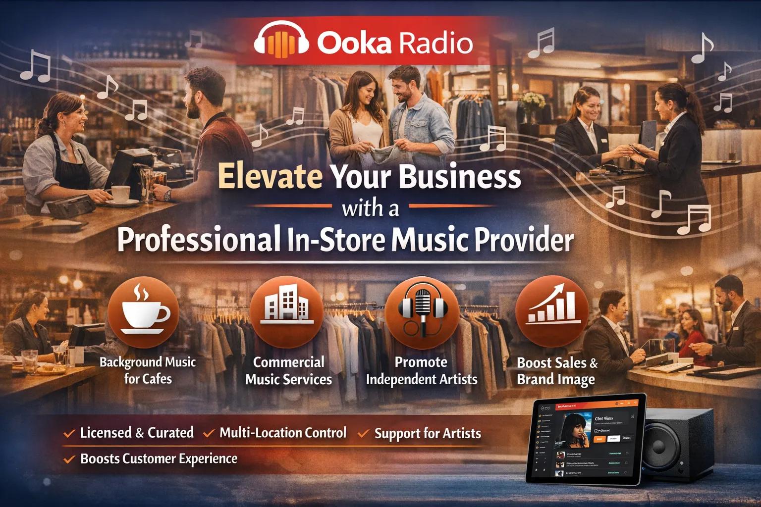 Why Every Why Every Business Needs a Professional In-Store Music ProviderBusiness Needs a Professional In-Store Music Provider