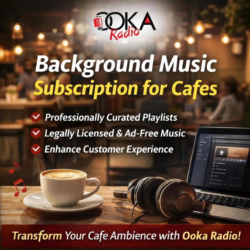 Background Music Subscription for Cafes - Why Ooka Radio Is the Smart Choice